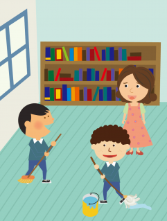 「家裡掃乾淨了，孩子的心呢？」