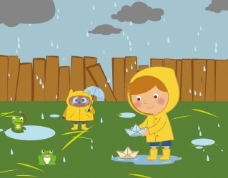 雨天也能玩科學：親子一起探索雨滴的祕密